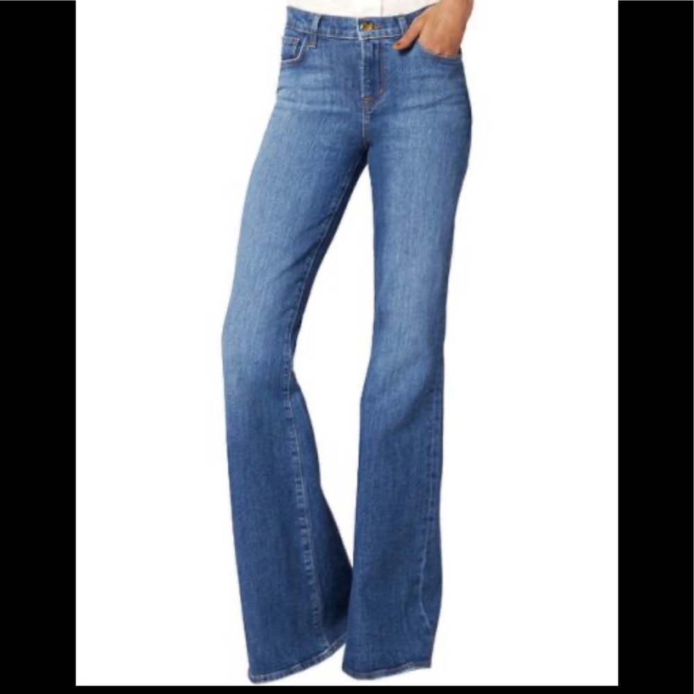 J BRAND JEANS VALENTINA HIGH RISE JEANS